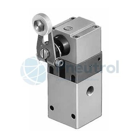 32000039 - 3/2 NC, Single Lever, Right And Left Actuation, Series 320 - ASCO JOUCOMATIC 3/2 Roller Pilot Valves