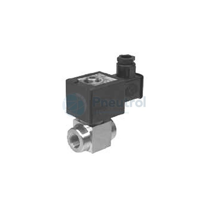 ASCO SCB202A033V 24/DC - NPT3/8, NC, DN3.2, Stainless Steel Body, Series 202 Posiflow Valves