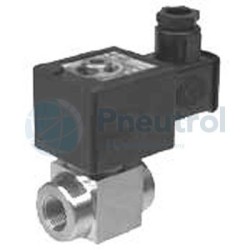 ASCO SCB202A034V 24/DC - NPT3/8, NC, DN4.0, Stainless Steel Body, Series 202 Posiflow Valves