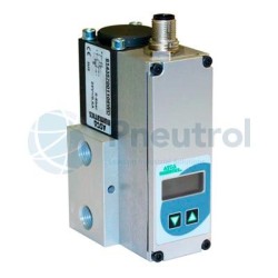 ASCO 614359D001106 - G1/4, 0-6 Bar, M12 With Display, Series 614 Sentronic Plus Poportional Valve With External Pressure Supply