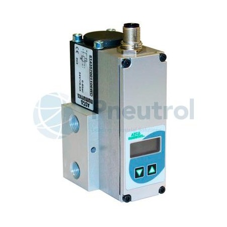 ASCO 614359D001106 - G1/4, 0-6 Bar, M12 With Display, Series 614 Sentronic Plus Poportional Valve With External Pressure Supply