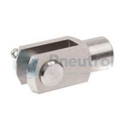 AVENTICS - 2990600503 - Rod clevis with split pin, Series AP2 (CM2-AP2-M10X1.25-AISI 316)