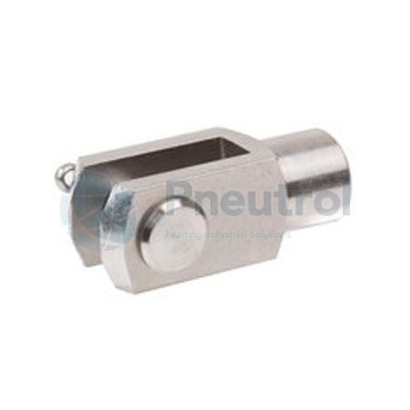 AVENTICS - 2990600503 - Rod clevis with split pin, Series AP2 (CM2-AP2-M10X1.25-AISI 316)