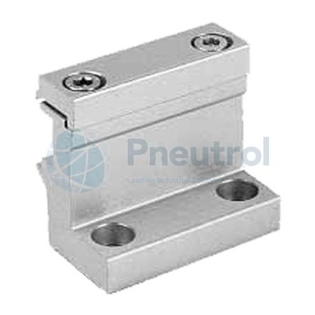 JOUCOMATIC 43400509 - 32mm Bore, Tube Support, Bottom Mounting, Series 448 Rodless Band Cylinders With Unguided Carrier