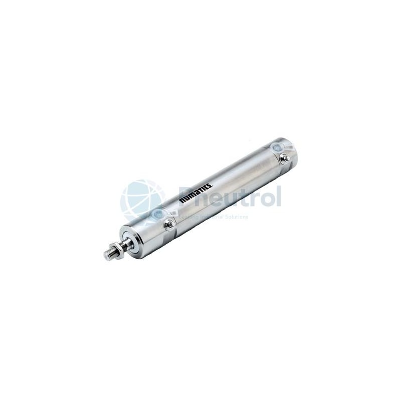 NUMATICS G431A33C0025A00 - 32mm Bore, 25mm Stroke, G1/8, Plain Covers, Single Rod, Series 431 Anti Corrosive Cylinders