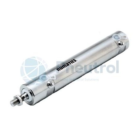 NUMATICS G431A33C0025A00 - 32mm Bore, 25mm Stroke, G1/8, Plain Covers, Single Rod, Series 431 Anti Corrosive Cylinders