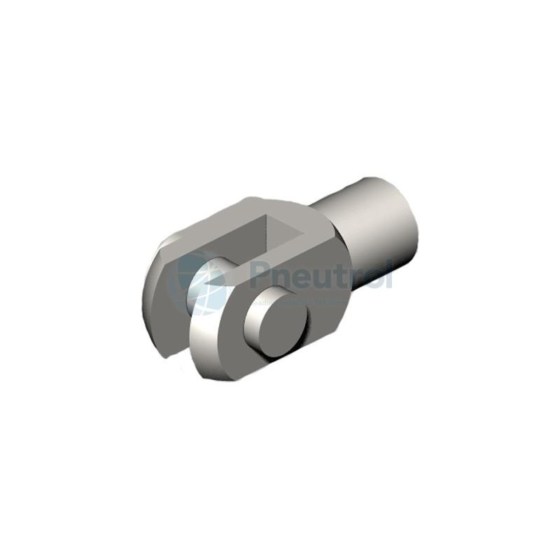 JOUCOMATIC 43900254 - 25mm Bore, Mountings, Female Rod Clevis ISO 8140, Series 435 Joucomatic Numatics Anti-Corrosive Cylinders