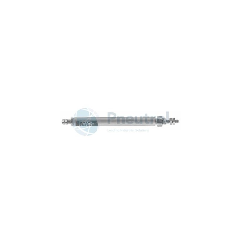 JOUCOMATIC 43500465 - 4mm Bore, 20mm Stroke, 3.5-8Bar, Series 435 Micro Cylinders (Type Micro 10)