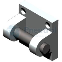 JOUCOMATIC 43400543 - 32mm Bore, Complete Trunnion MP2-(MP4), Series 438 - Isoclair Round Cylinder (Type CIS)