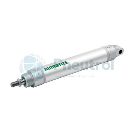 NUMATICS G438B33K0080A00 - 32mm Bore, 80mm Stroke, G1/8, Double Acting Stainless Steel Rod, Series G438 Round Cylinders ISO 6431