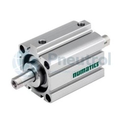 NUMATICS G441A12G0005A00 - 100mm Bore, 5mm Stroke, Double Acting, Through Rod, SS Rod, Series G441 Short Stroke Cylinders