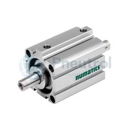 NUMATICS G441A12G0005A00 - 100mm Bore, 5mm Stroke, Double Acting, Through Rod, SS Rod, Series G441 Short Stroke Cylinders