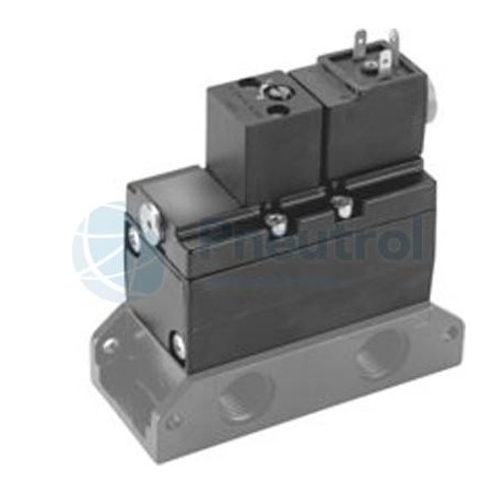 AVENTICS - 5653010000 - 3/2-directional valve, Series 565 (V565-3/2NC-SR-NO_COIL)