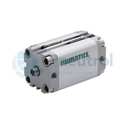 ASCO G449A11M0020A00 - 100mm Bore, 20mm Stroke, Series G449 Compact Cylinders ISO 21287