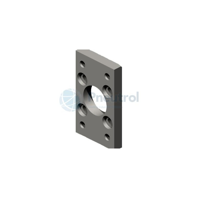 JOUCOMATIC 43400008 - 40mm Bore, Rectangular Front/Rear Flange, MF1-MF2, Series 436 Heavy Duty Cylinders (Type PIS)