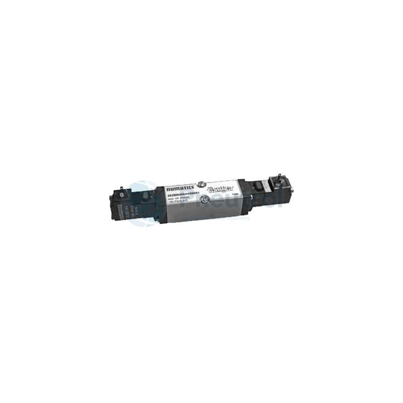 ASCO 262BB700A0000YY - 5/3, Pressure Applied W2, G1/4 Subbase, Series CL26 - ASCO Numatics Steel Spool & Sleeve Valve