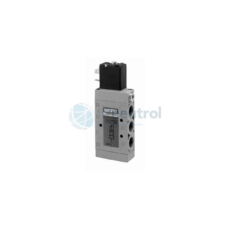 ASCO L22BB652XG000YY - 5/3, Solenoid Pressure Held W1, G1/4, Series L2 - ASCO Numatics Spool & Sleeve Valves