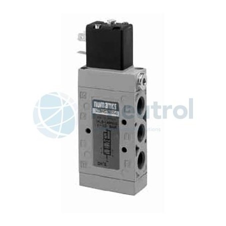 ASCO L22BB652XG000YY - 5/3, Solenoid Pressure Held W1, G1/4, Series L2 - ASCO Numatics Spool & Sleeve Valves