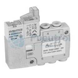 AVENTICS - R422103555 - 5/2-directional valve, Series LS04-XS (LS04-5/2SR-024DC-XS-I-MO-D4-NEW)