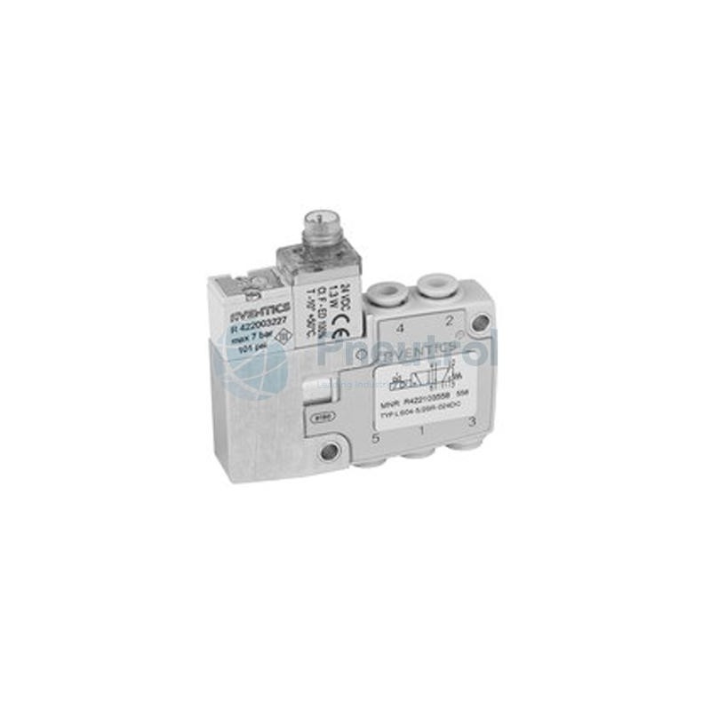 AVENTICS - R422103556 - 5/2-directional valve, Series LS04-XS (LS04-5/2SR-024DC-XS-I-M8-D4-NEW)