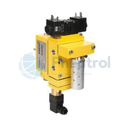 AVENTICS - R412010941 - 3/2 directional safety valve, Series SV07 (SV07-3/2-POD-G1/4-024DC-RED-Y-OHNE ANZEI)