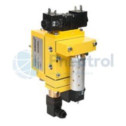 AVENTICS - R412010945 - 3/2 directional safety valve, Series SV07 (SV07-3/2-POD-G1/4-024DC-RED-Y-OHNE ANZEI)