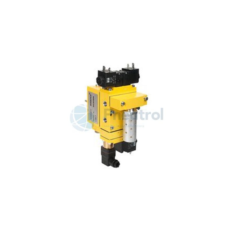 AVENTICS - R412010945 - 3/2 directional safety valve, Series SV07 (SV07-3/2-POD-G1/4-024DC-RED-Y-OHNE ANZEI)