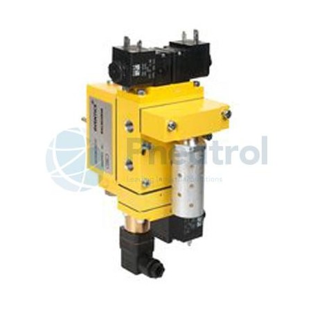 AVENTICS - R412010945 - 3/2 directional safety valve, Series SV07 (SV07-3/2-POD-G1/4-024DC-RED-Y-OHNE ANZEI)