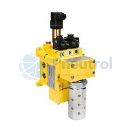 AVENTICS - R412010949 - 3/2 directional safety valve, Series SV09 (SV09-3/2-POD-G1/2-024DC-RED-Y-OHNE ANZEI)