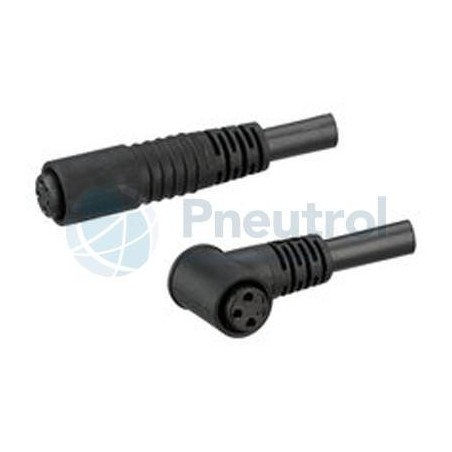 AVENTICS - 1834484083 - Round plug connector, Series CON-RD (EQUIPMENT SOCKET 3POLIG,L 5M,GERADE)