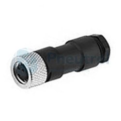 AVENTICS - 1834484173 - Round plug connector, Series CON-RD (CN2-3-POL-M8X1,25-SO)