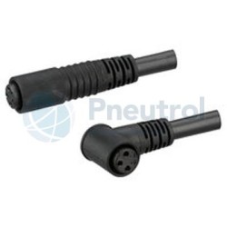 AVENTICS - 1834484199 - Round plug connector, Series CON-RD (EQUIPMENT SOCKET 0M K./GEW./ DMR 6,5/)