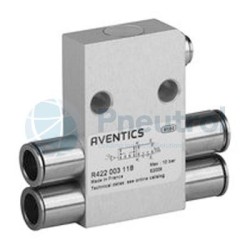 AVENTICS - R422003118 - Exhaust module, for port channels 2, 4 (EXHAUST MODULE STAND ALONE D8)