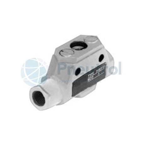 AVENTICS - 2992344110 - Check-choke valve, Series 344 (344/110 ACID PROOF(G 1/8))