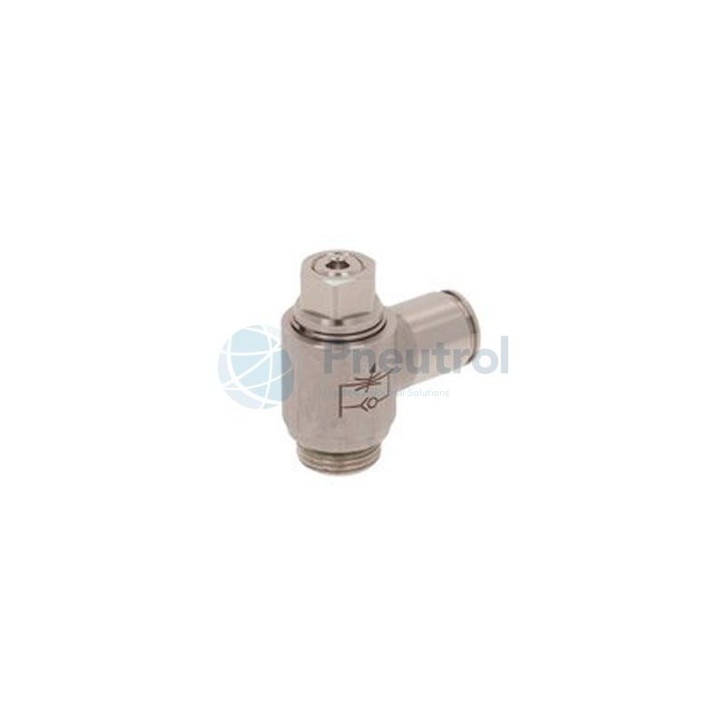 AVENTICS - R412024736 - Check-choke valve, stainless steel, Series CC02-SL (CC02-SL-M005-DA04-2_1)