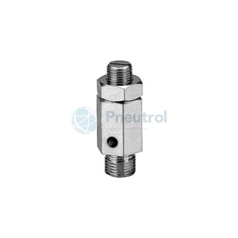 AVENTICS - 0821201002 - Throttle valve, Series CH02 (THROT. SCREW INS. .)