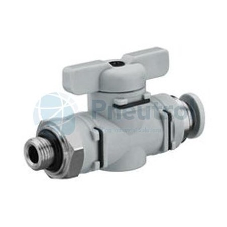 AVENTICS - R412005490 - Ball valve, Series QR1-BGS (QR1-BGS-G018-DA06)