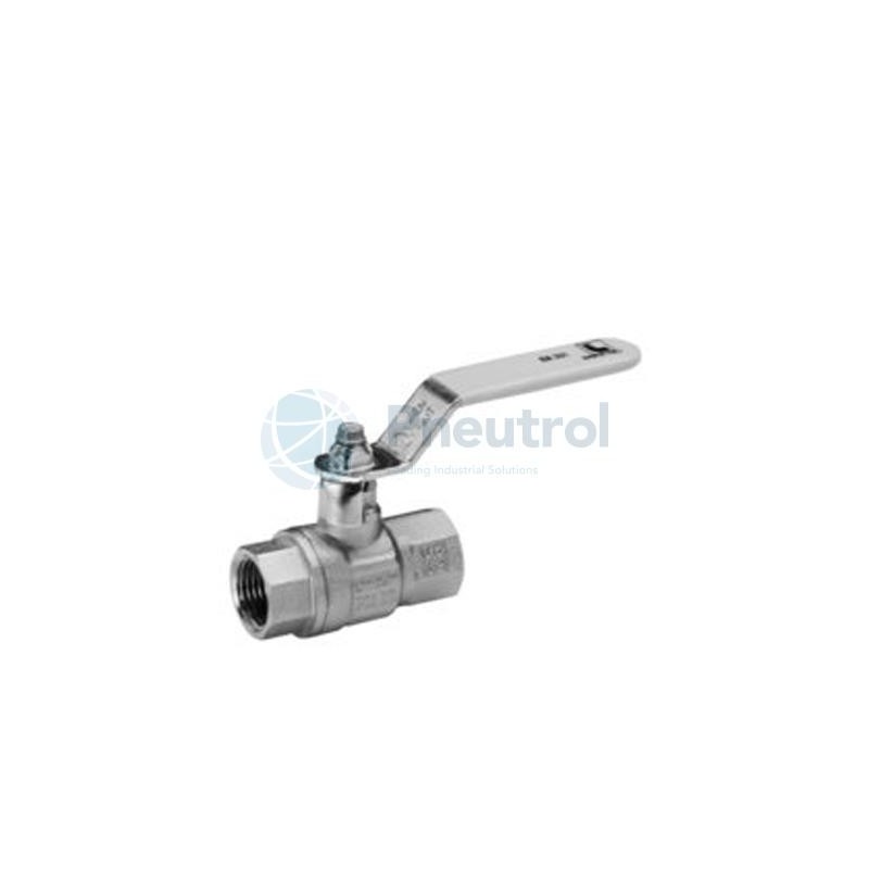 AVENTICS - 3520321500 - 2/2-way stop valve, Series SC01 (BALL VALVE 2/2-NW7-G014)