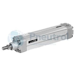 JOUCOMATIC 45350A010025 - 100mm Bore, 25mm Stroke, T Slot Grooves 12 O'clock, Series 453 Cylinders With Profiled Barrel