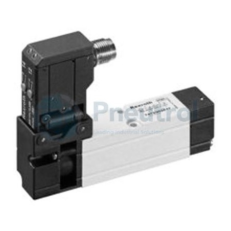 AVENTICS - 7472D02817 - 2 x 3/2-directional valve, Series CD02-AL (CD02-3/2CC-024DC-M12)