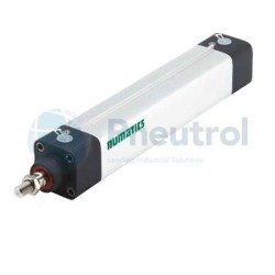 NUMATICS G454A12A0025A00 - 100mm Bore, 25mm Stroke, G3/8, Hard Chromed Through Rod, Series G454 Cylinders For Food Industry