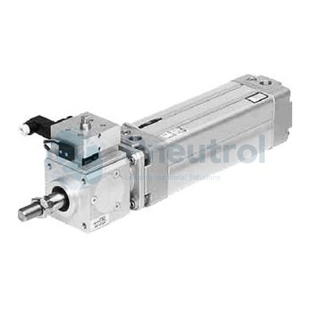 JOUCOMATIC 463000310160 - 100mm Bore, 160mm Stroke, for Series 453 Grooves at 3 oclock, Cylinders With Static Locking Device