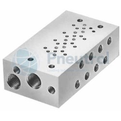 ASCO 35500251 - Single Subbase, No. Of Valves 1, Series 355 - Joucomatic Subbases for Solenoid Air Operated Spool Valves