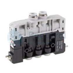 AVENTICS - R422103177 - 2x3/2-directional valve, Series ES05 (ES05-2X3/2CC-D8-24VDC-SGL)