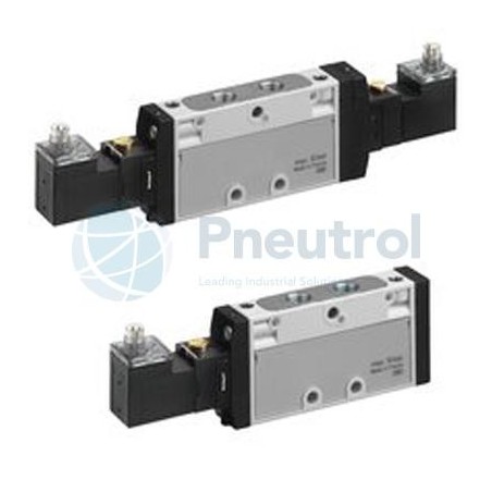 AVENTICS - R422100973 - 5/2-directional valve, Series TC08 (TC08-5/2XX-DO-024DC-E-M8X1_3P-SGL)