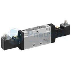 AVENTICS - R422100974 - 5/3-directional valve, Series TC08 (TC08-5/3CC-DO-024DC-I-M8X1_3P-SGL)