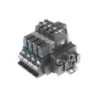 ASCO 35500209 - Set of Two End Subbases for two-side Connection, With Couplers (For 10mm OD Tube)