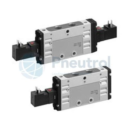 AVENTICS - R422103065 - 5/2-directional valve, Series TC15 (TC15-5/2XX-SR-NOCOIL-E-WD-SGL)