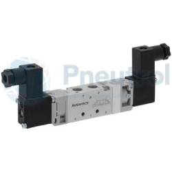 EMERSON AVENTICS 52000010 - G1/8, 5/3, 24V AC, Closed Center, Series 520 Directional Spool Valve