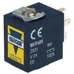 SIRAI Z031B - 1W, PA, IP65, Replacement Coil for Sirai Solenoid Valves